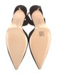 Carolina Herrera Suede Slingback Pumps