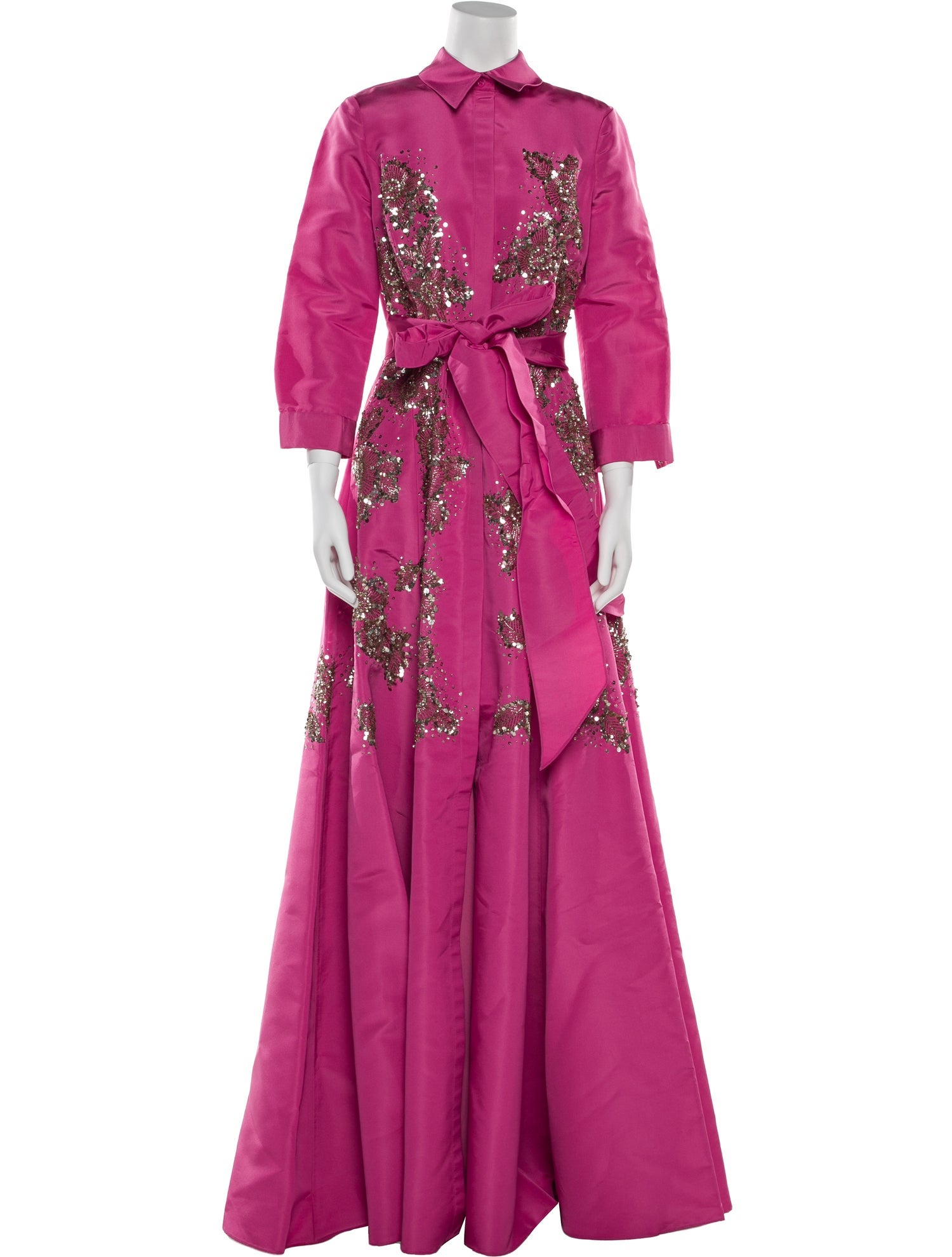 Carolina Herrera Silk Long Dress w/ Tags