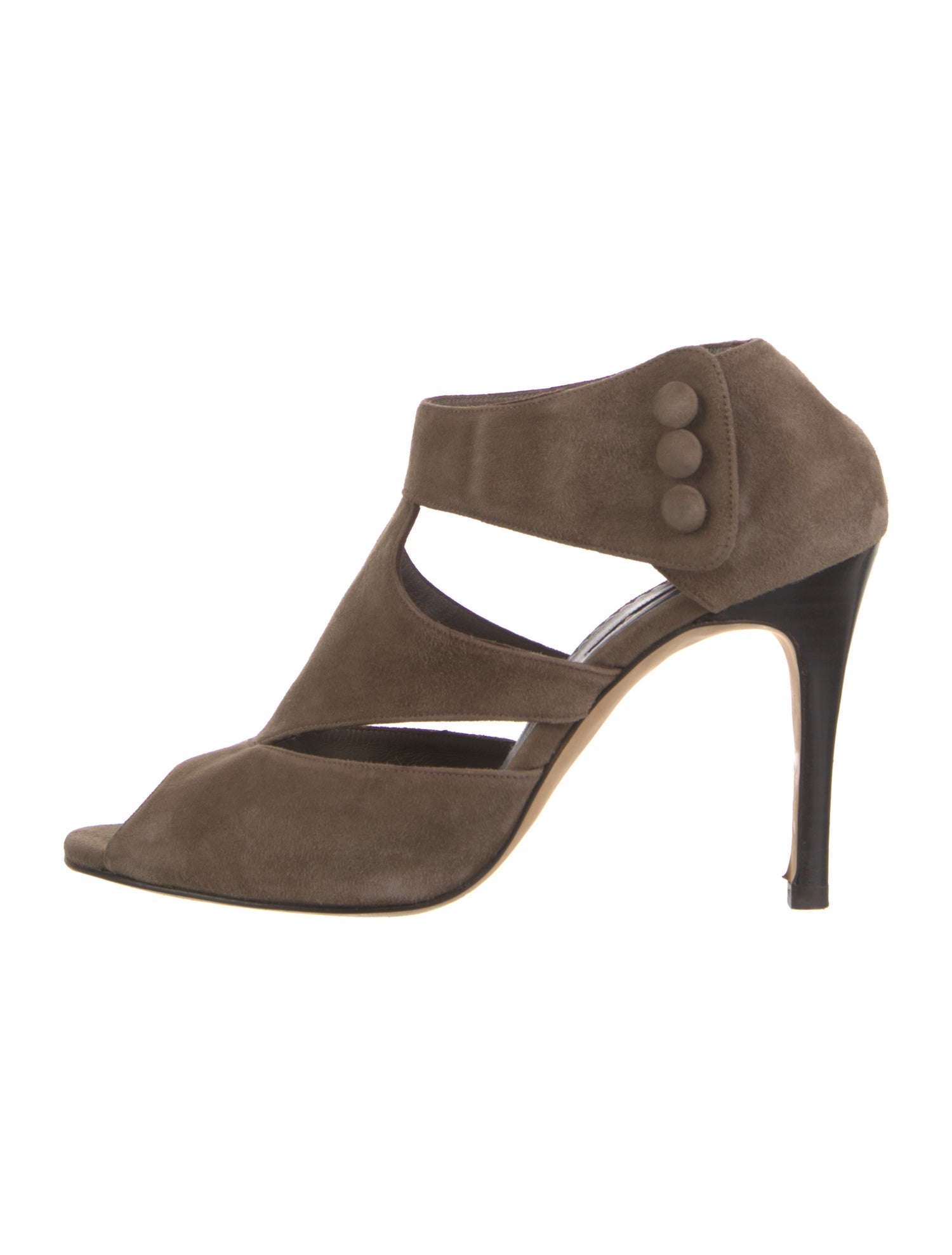 Carolina Herrera Suede Sandals