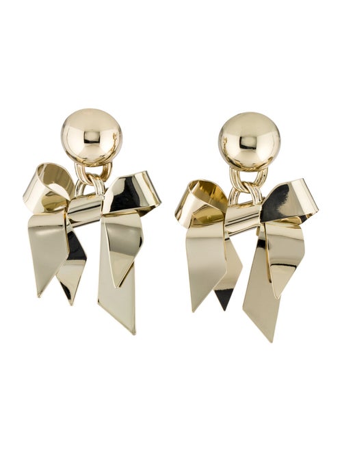 Carolina Herrera Bow Drop Earrings
