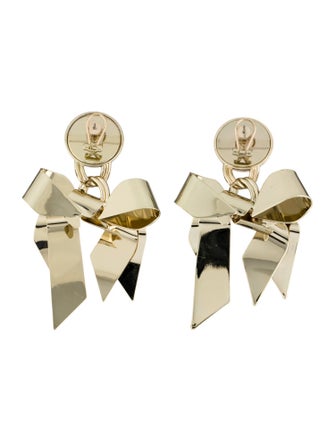 Carolina Herrera Bow Drop Earrings