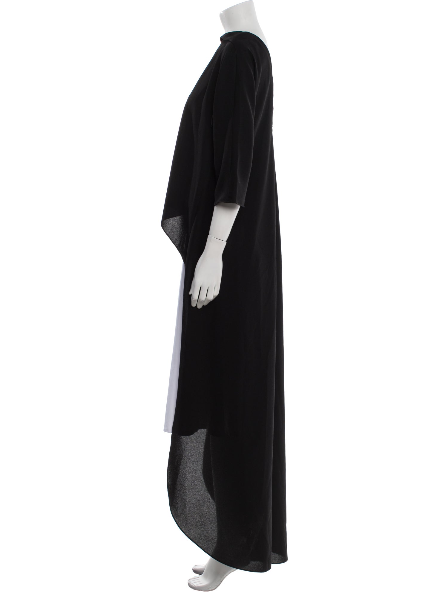 Carolina Herrera Bateau Neckline Long Dress