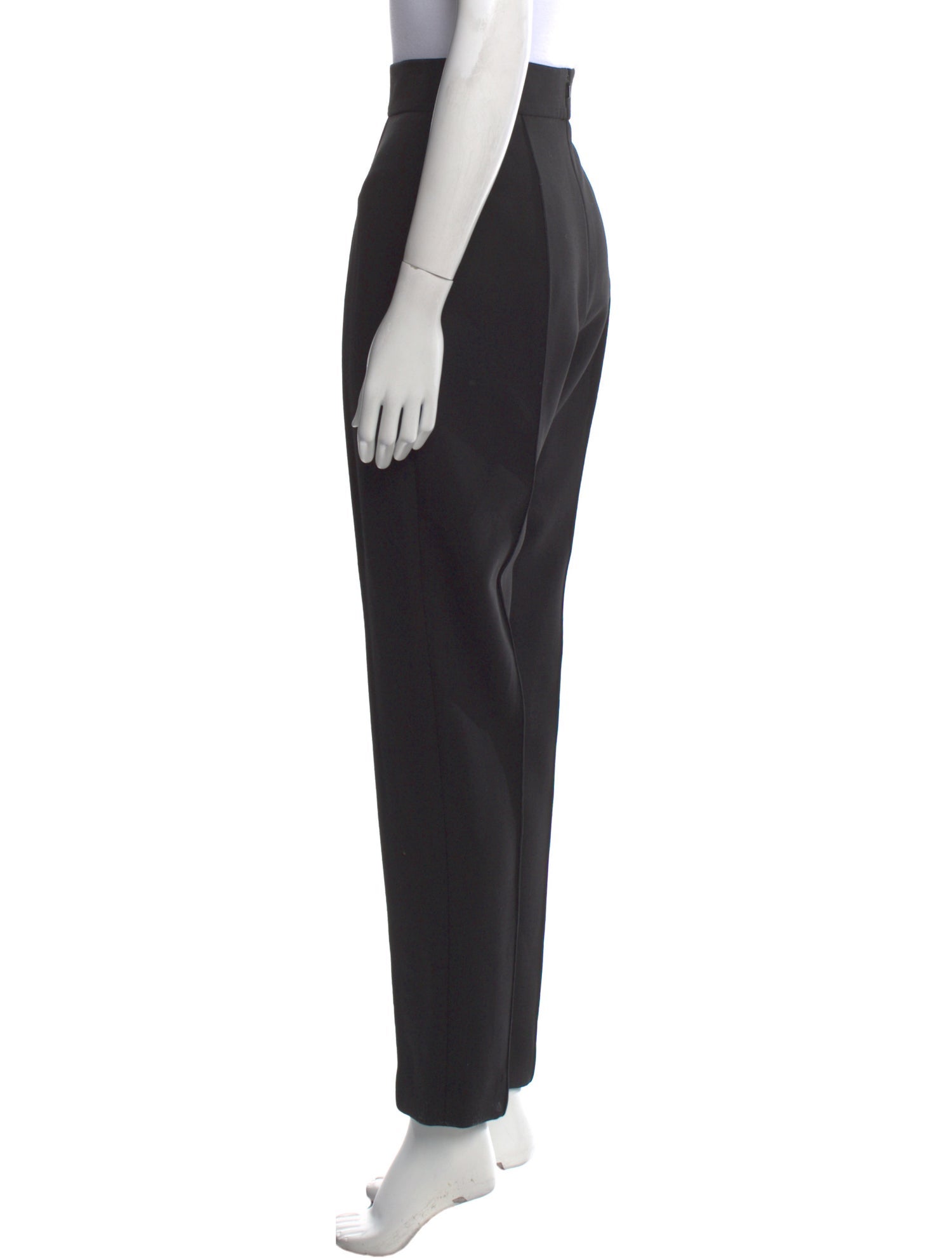 Carolina Herrera Virgin Wool Straight Leg Pants