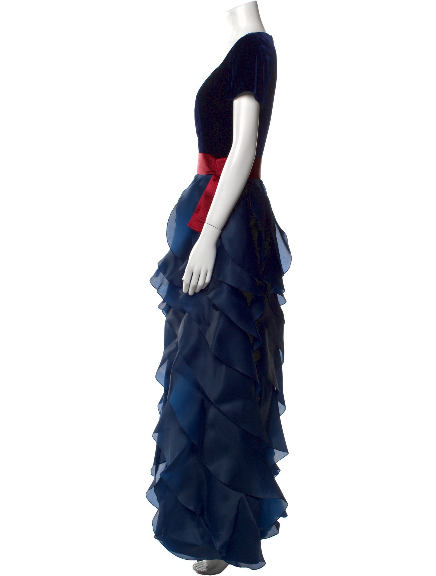 Carolina Herrera Printed Long Dress