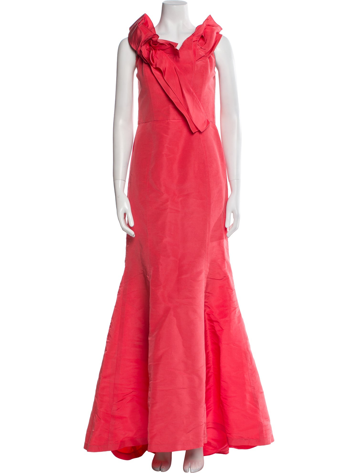 Carolina Herrera Silk Long Dress