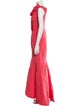 Carolina Herrera Silk Long Dress