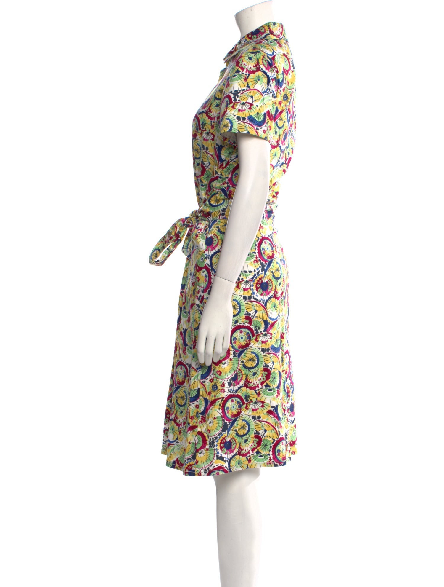 Carolina Herrera Printed Midi Length Dress