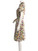 Carolina Herrera Printed Midi Length Dress