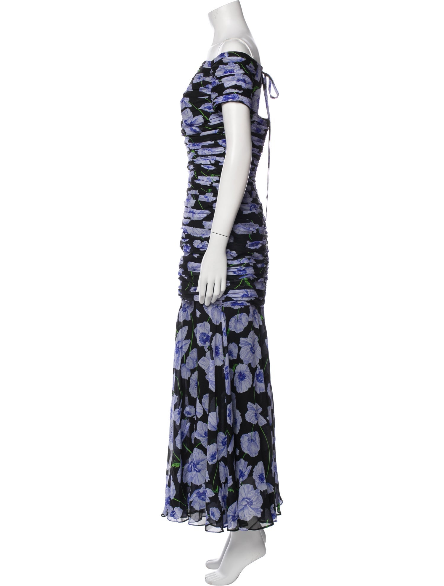 Carolina Herrera Silk Long Dress