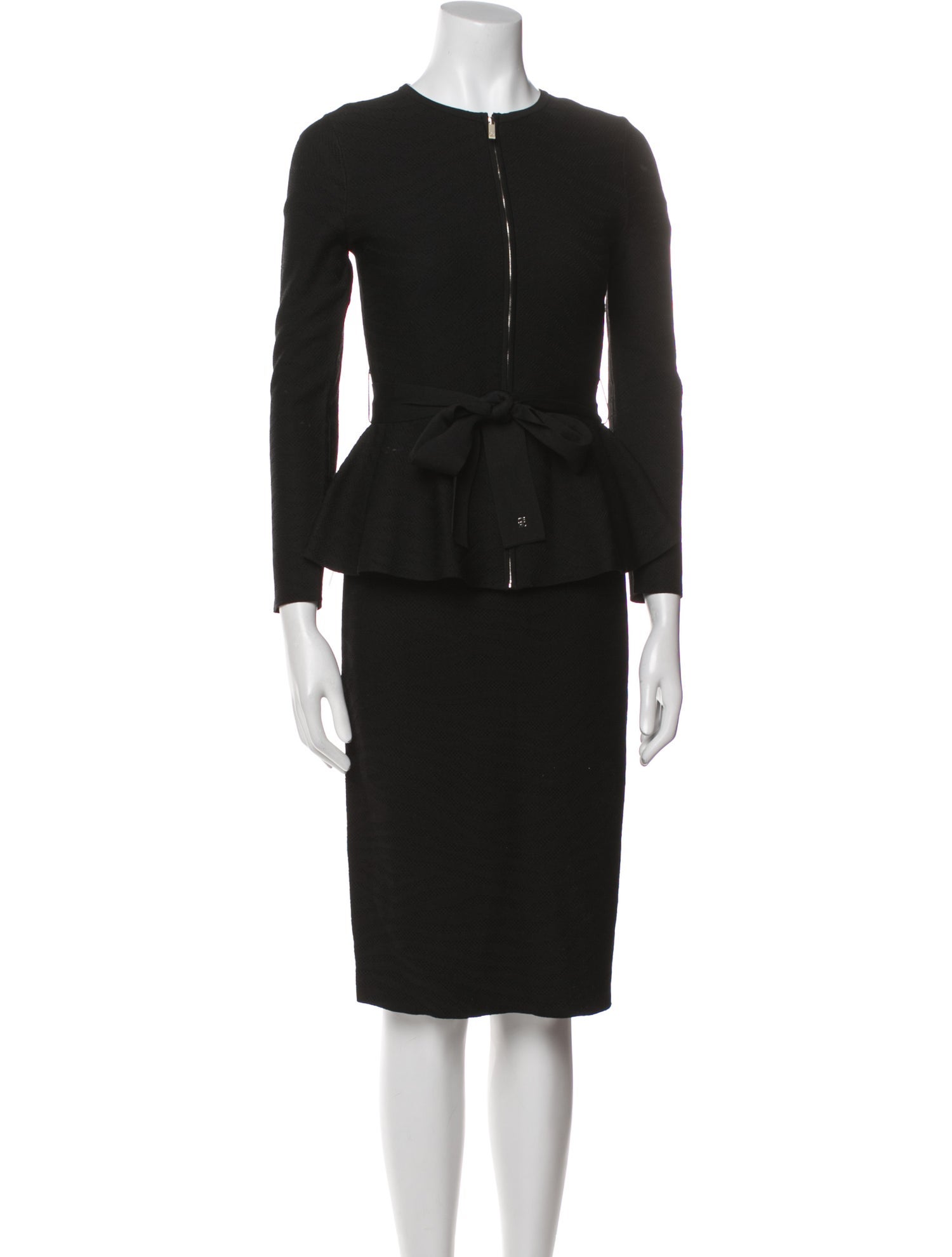 Carolina Herrera Ruffle Embellishment Skirt Set