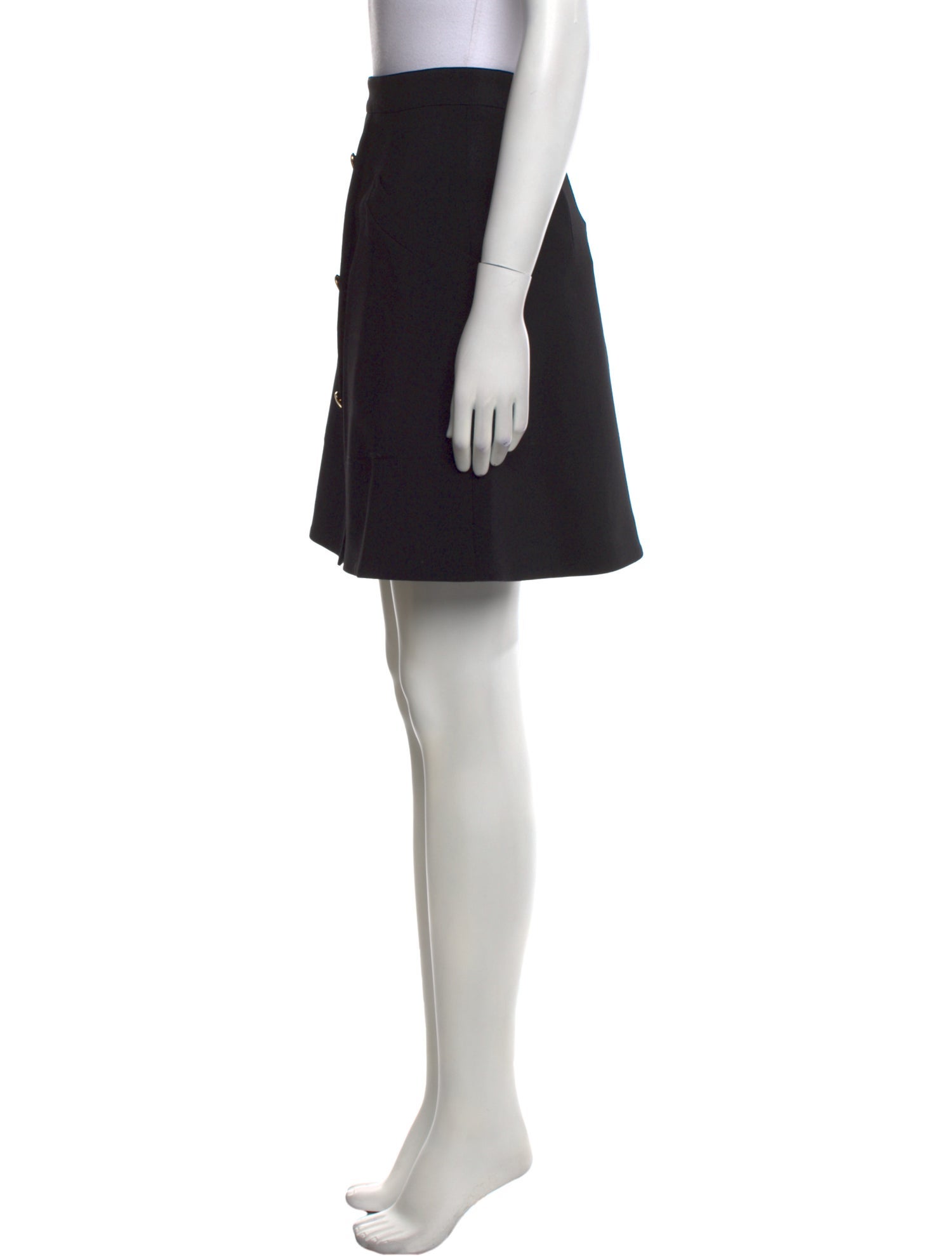 Carolina Herrera Virgin Wool Mini Skirt w/ Tags