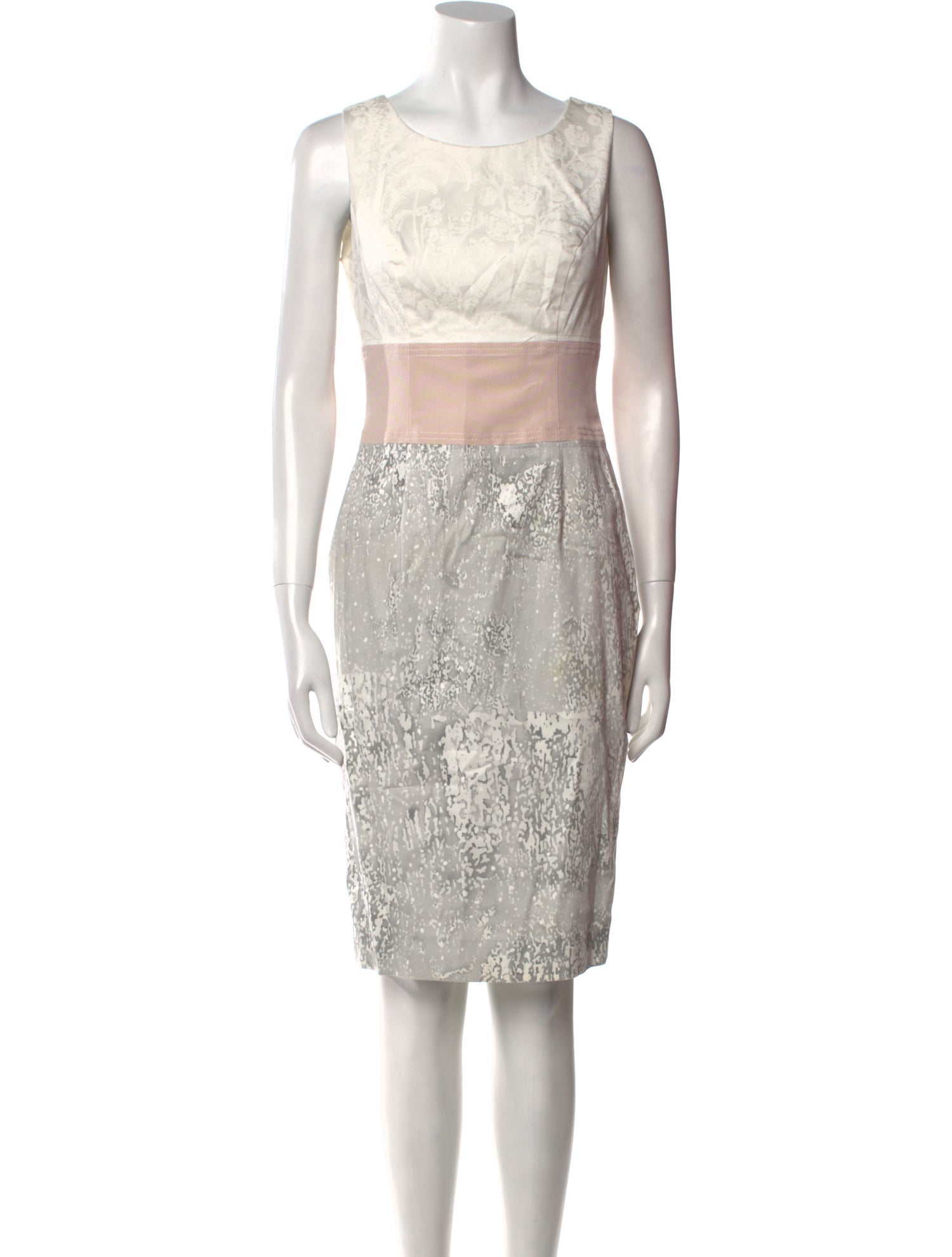 Carolina Herrera Printed Knee-Length Dress