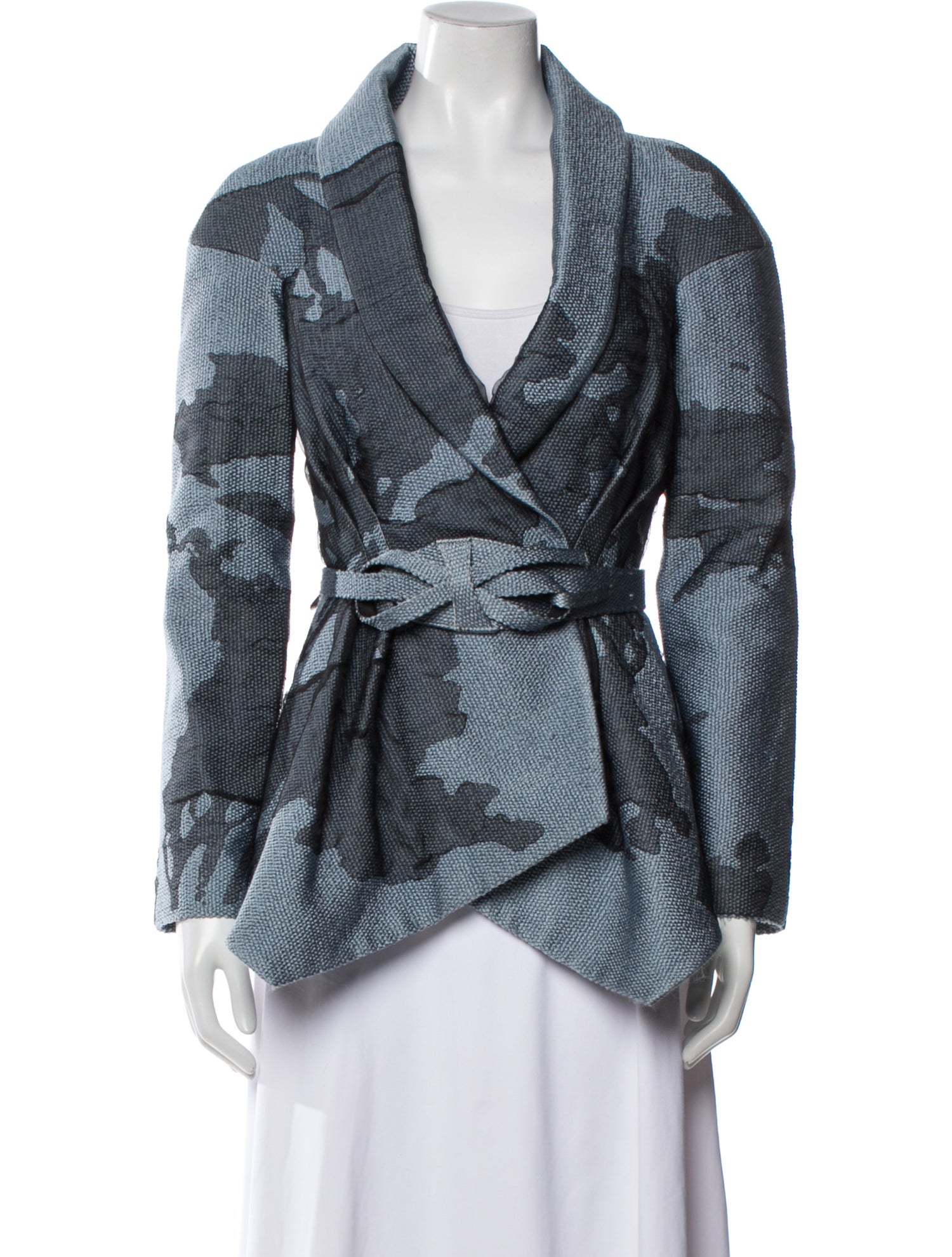 Carolina Herrera Plaid Print Jacket