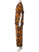 Carolina Herrera Silk Printed Pant Set