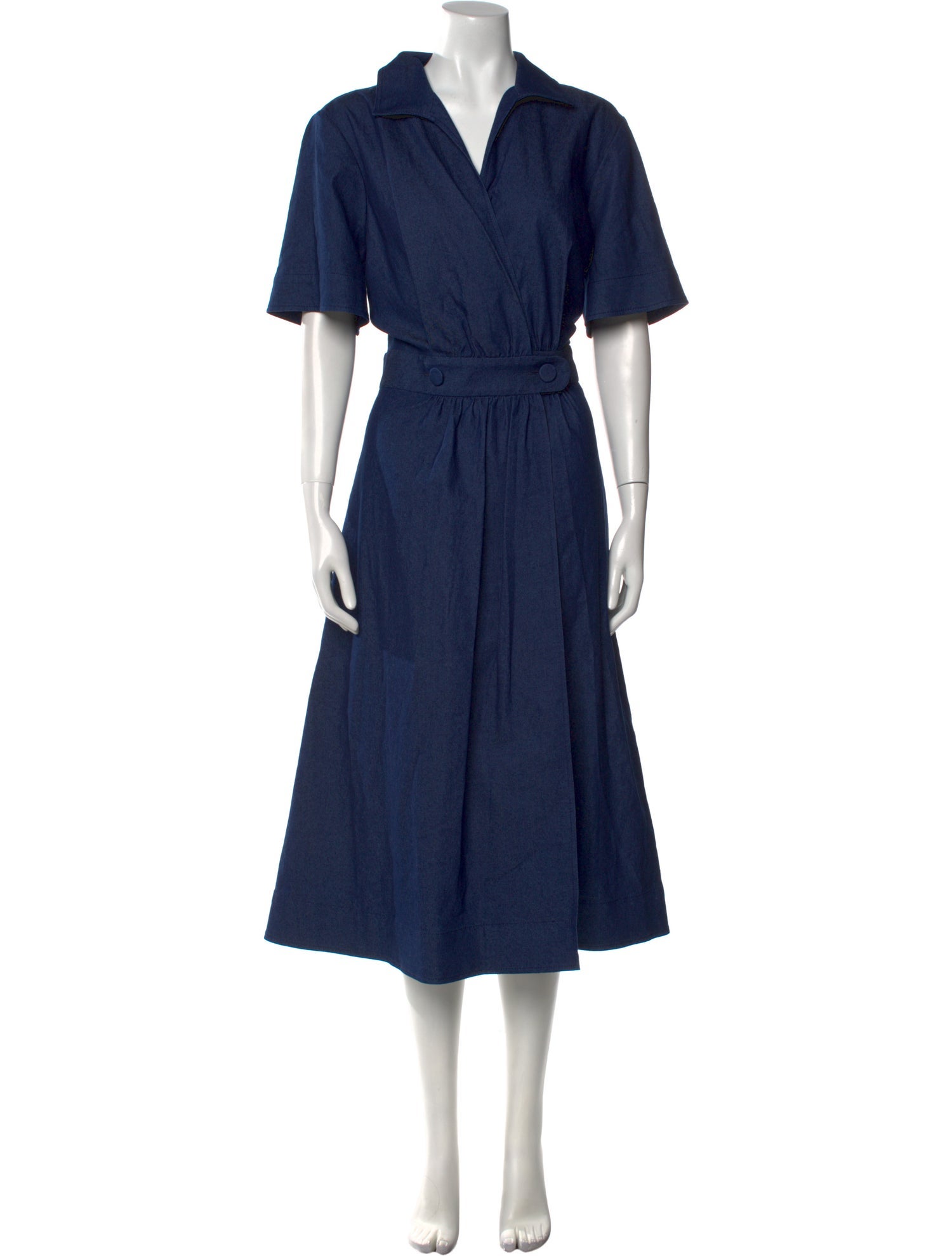 Carolina Herrera V-Neck Long Dress w/ Tags