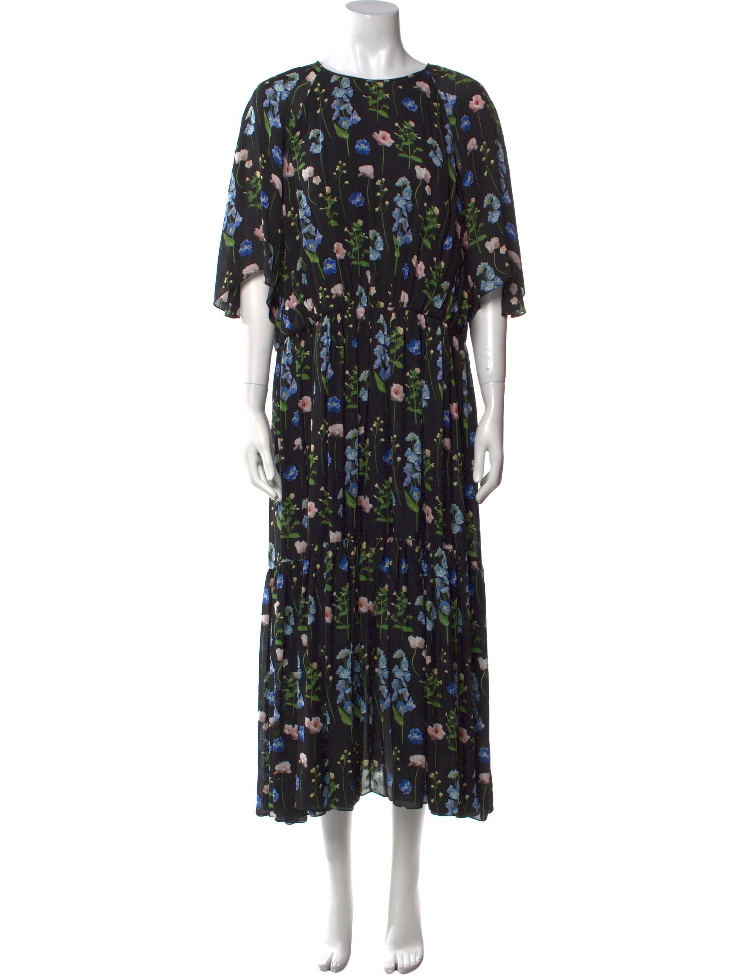 Carolina Herrera Silk Long Dress