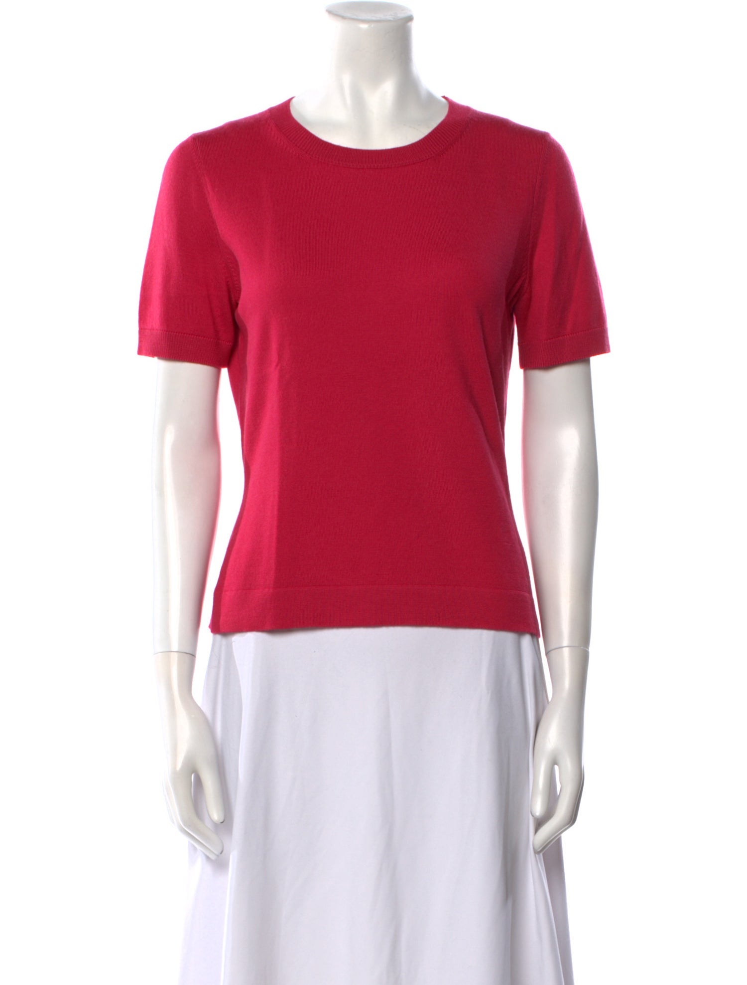 Carolina Herrera Virgin Wool Scoop Neck Sweater
