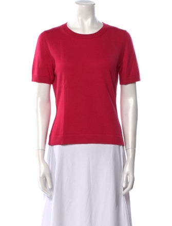 Carolina Herrera Virgin Wool Scoop Neck Sweater