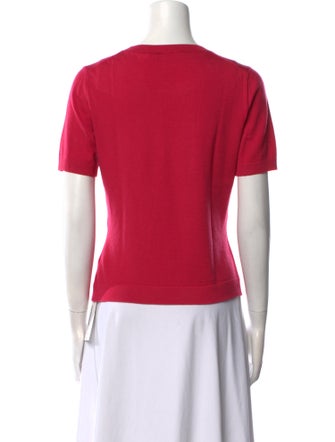 Carolina Herrera Virgin Wool Scoop Neck Sweater