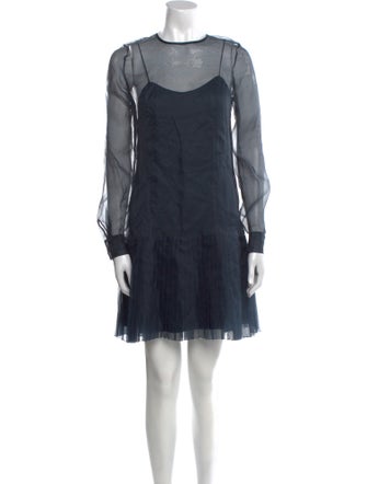 Carolina Herrera Silk Mini Dress