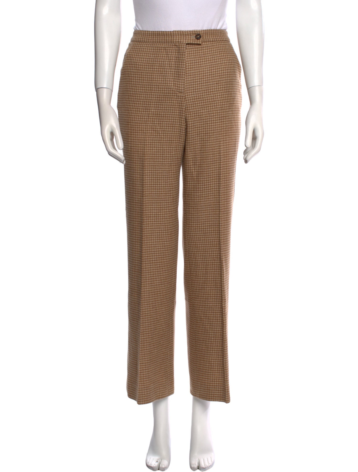 Carolina Herrera Wool Wide Leg Pants