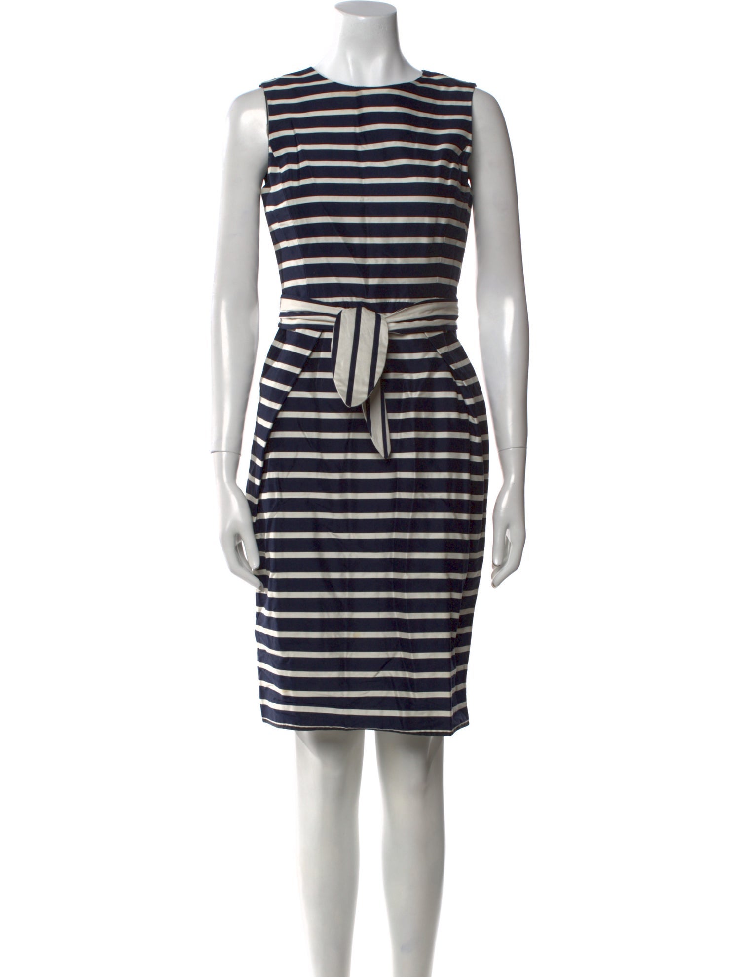 Carolina Herrera Striped Knee-Length Dress w/ Tags