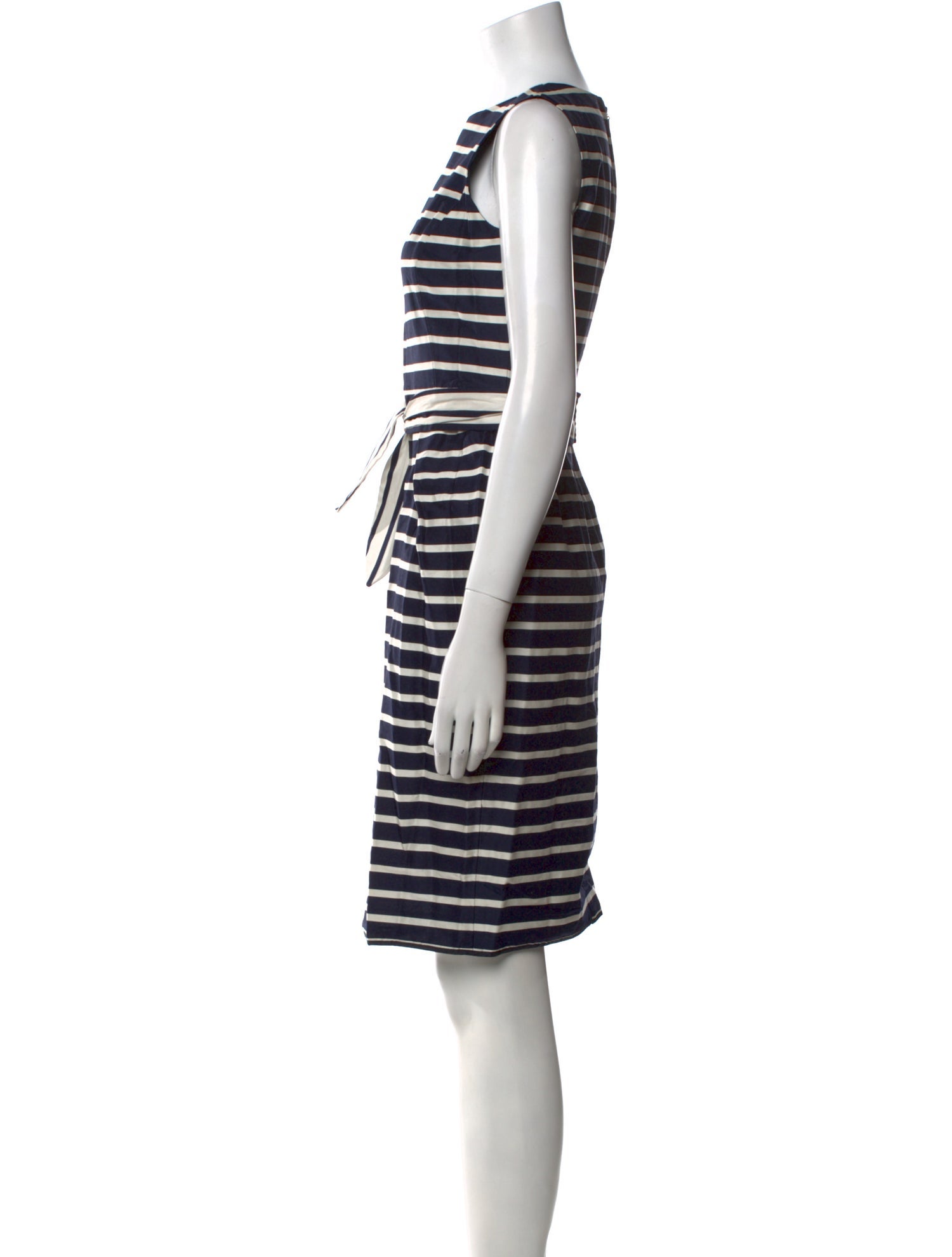 Carolina Herrera Striped Knee-Length Dress w/ Tags