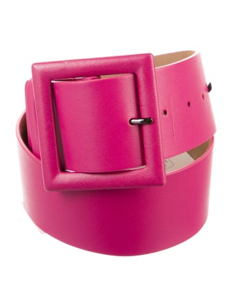 Carolina Herrera Wide Leather Waist Belt