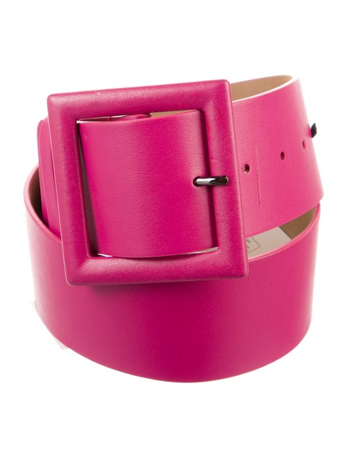 Carolina Herrera Wide Leather Waist Belt