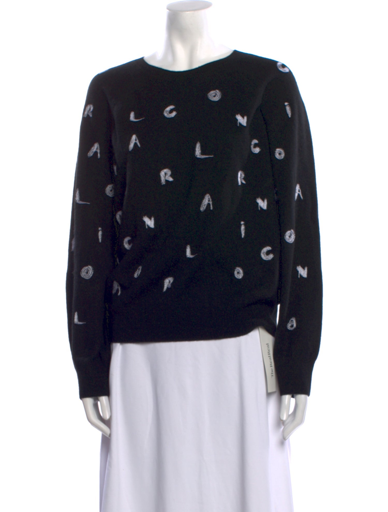 Carolina Herrera Cashmere Printed Sweater w/ Tags