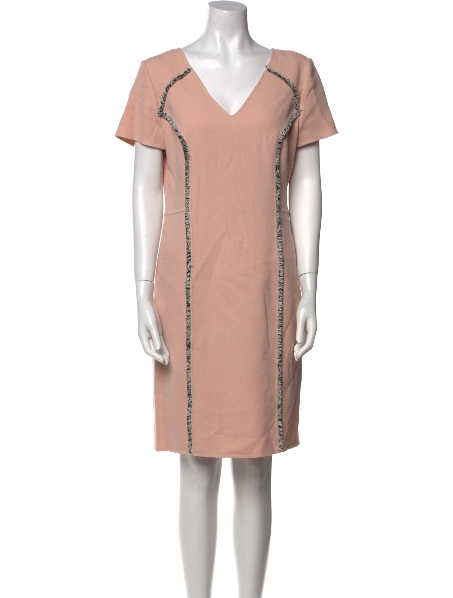 Carolina Herrera Wool Knee-Length Dress