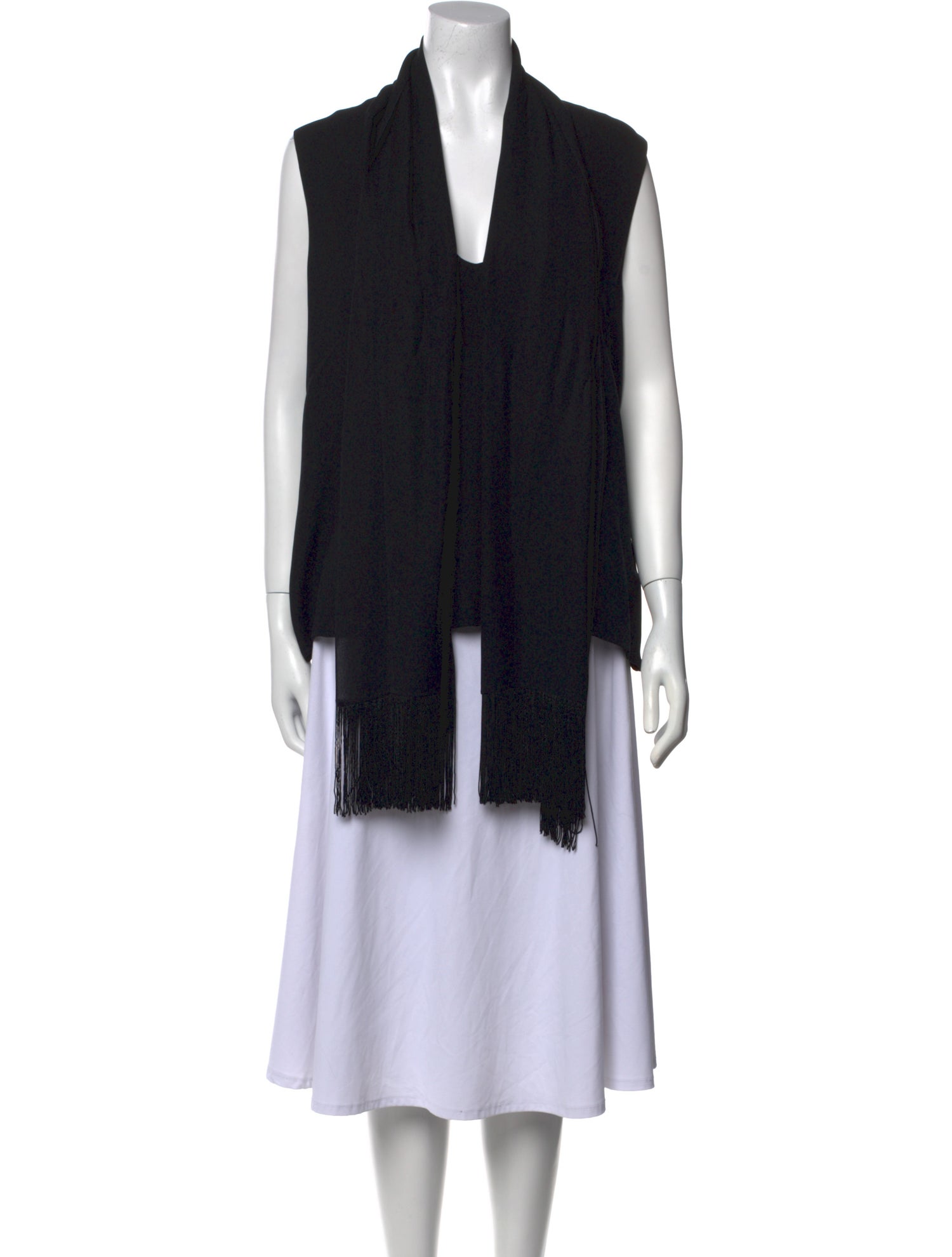 Carolina Herrera Silk V-Neck Tunic