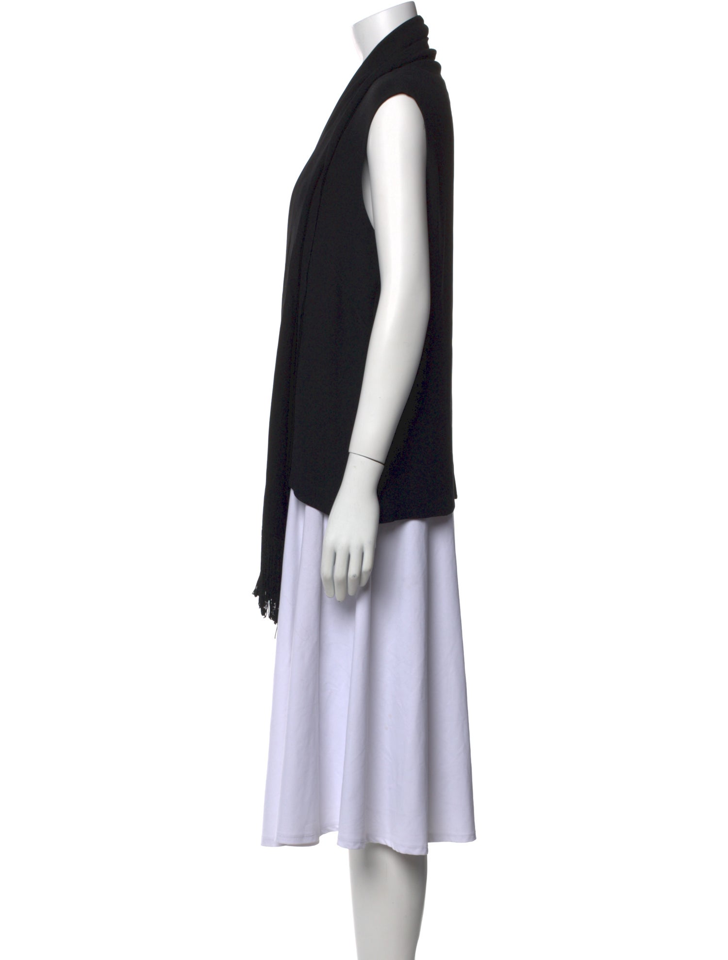 Carolina Herrera Silk V-Neck Tunic