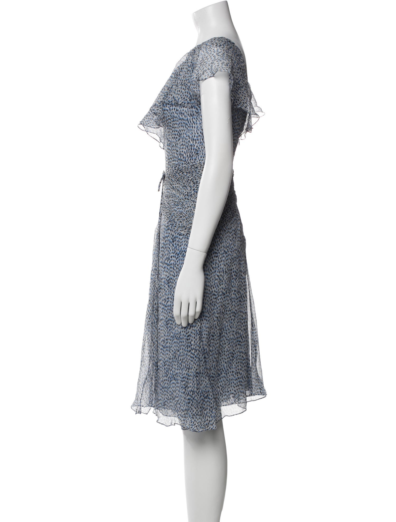 Carolina Herrera Silk Knee-Length Dress w/ Tags
