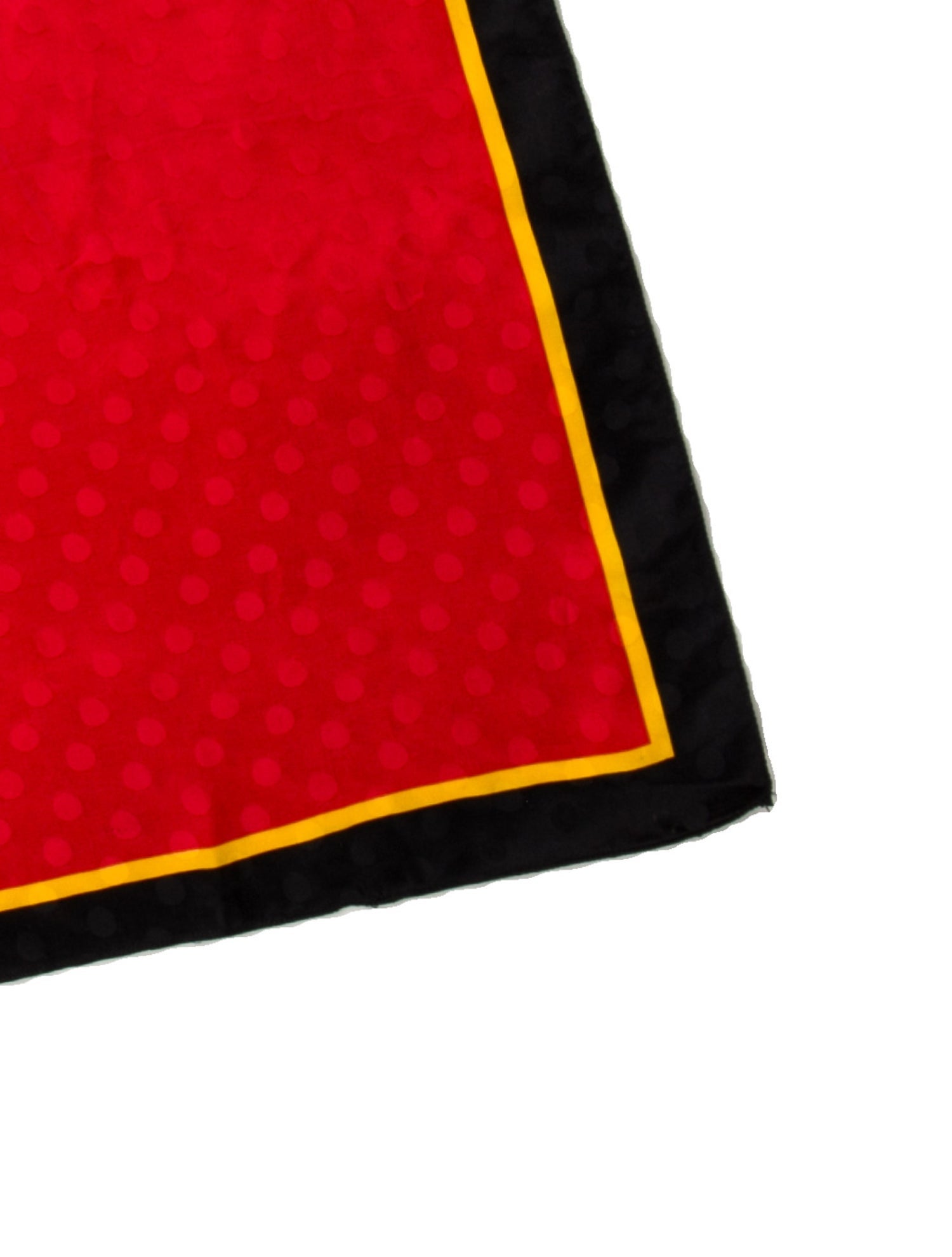 Carolina Herrera Silk Colorblock Pattern Scarf