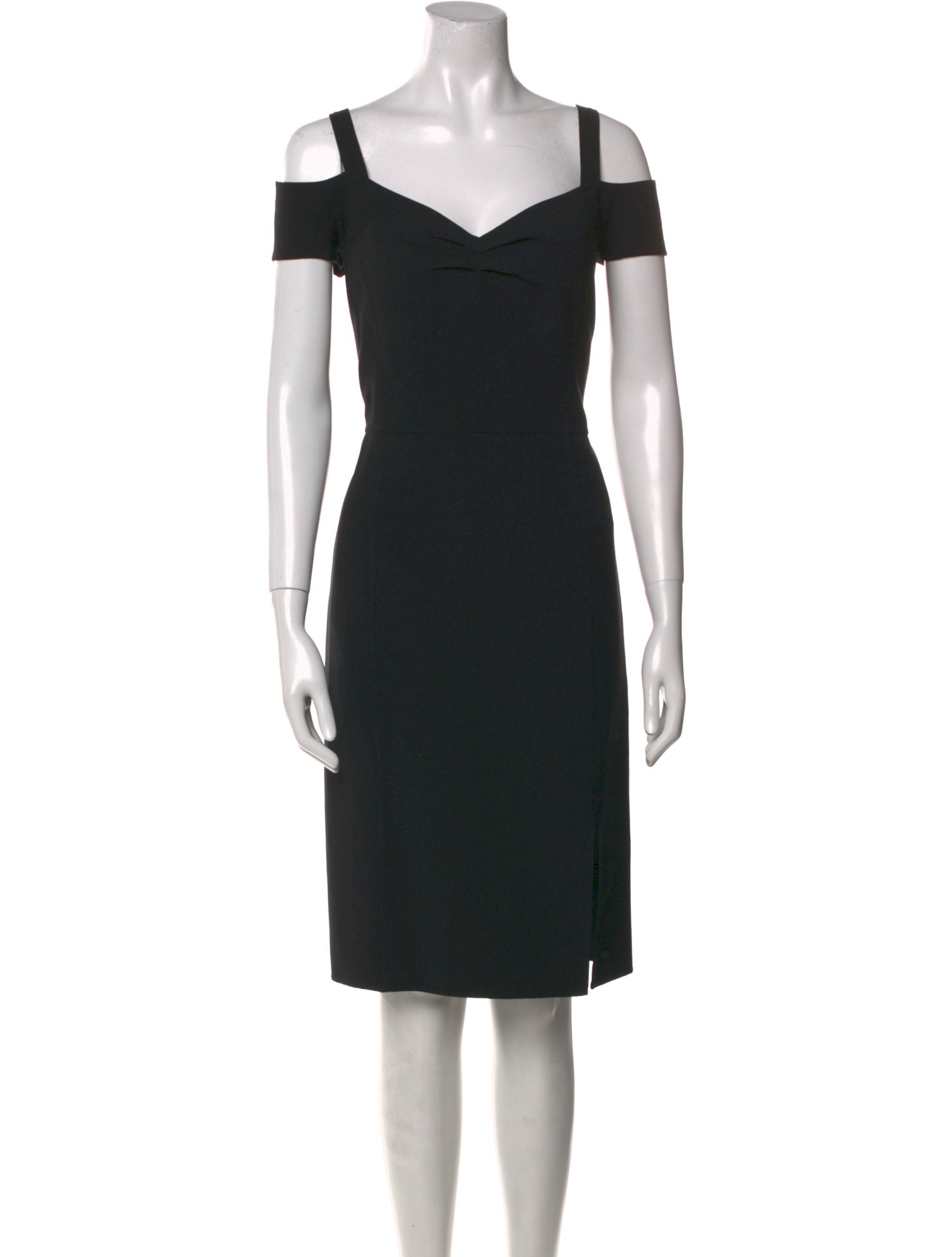 Carolina Herrera Virgin Wool Knee-Length Dress