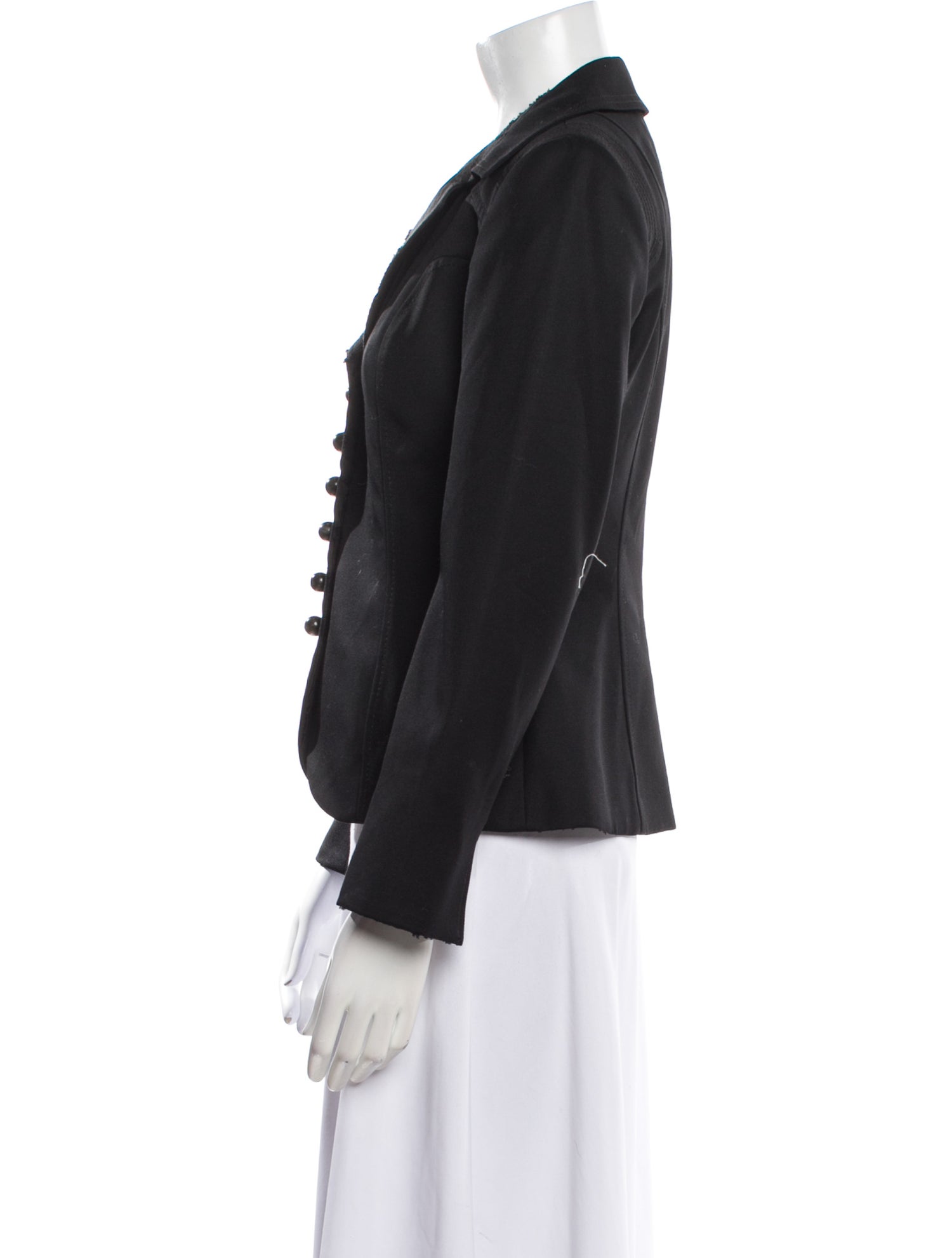 Carolina Herrera Virgin Wool Striped Blazer