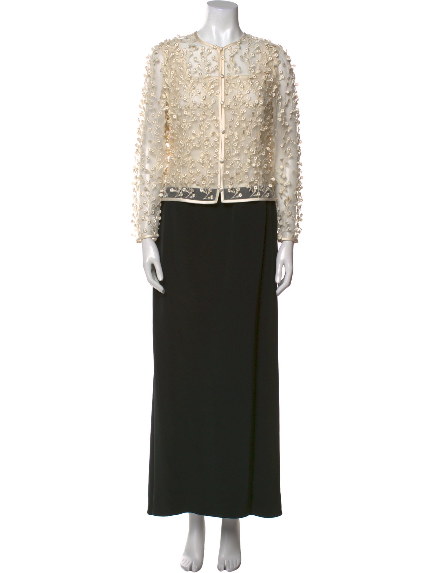 Carolina Herrera Silk Long Dress