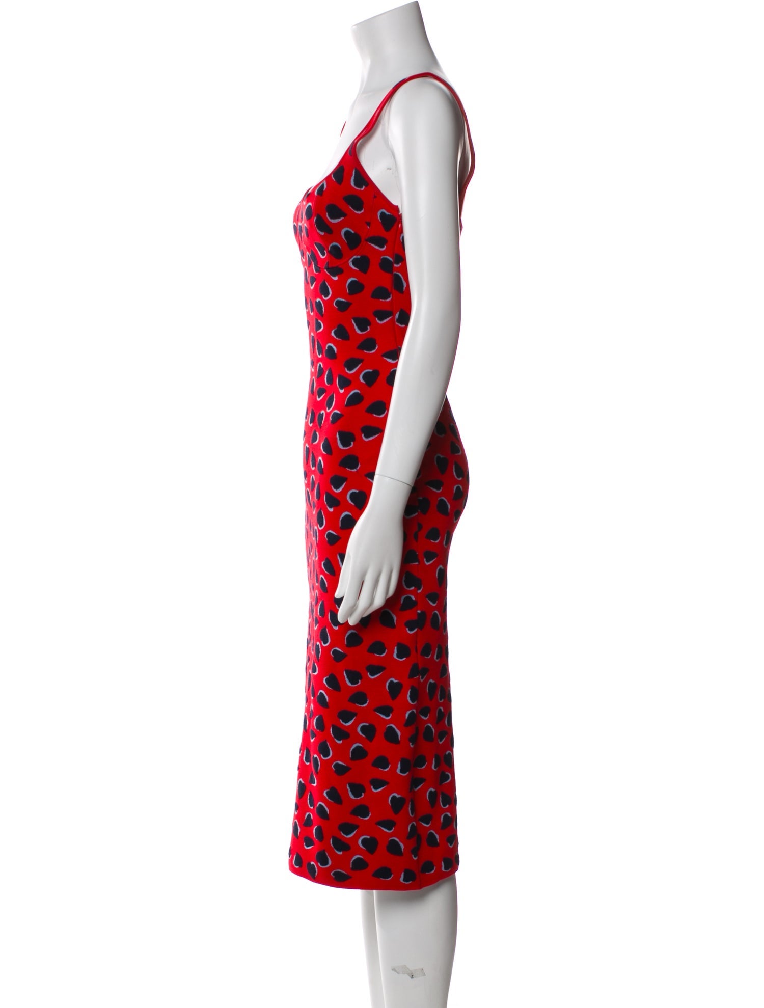Carolina Herrera Silk Midi Length Dress w/ Tags