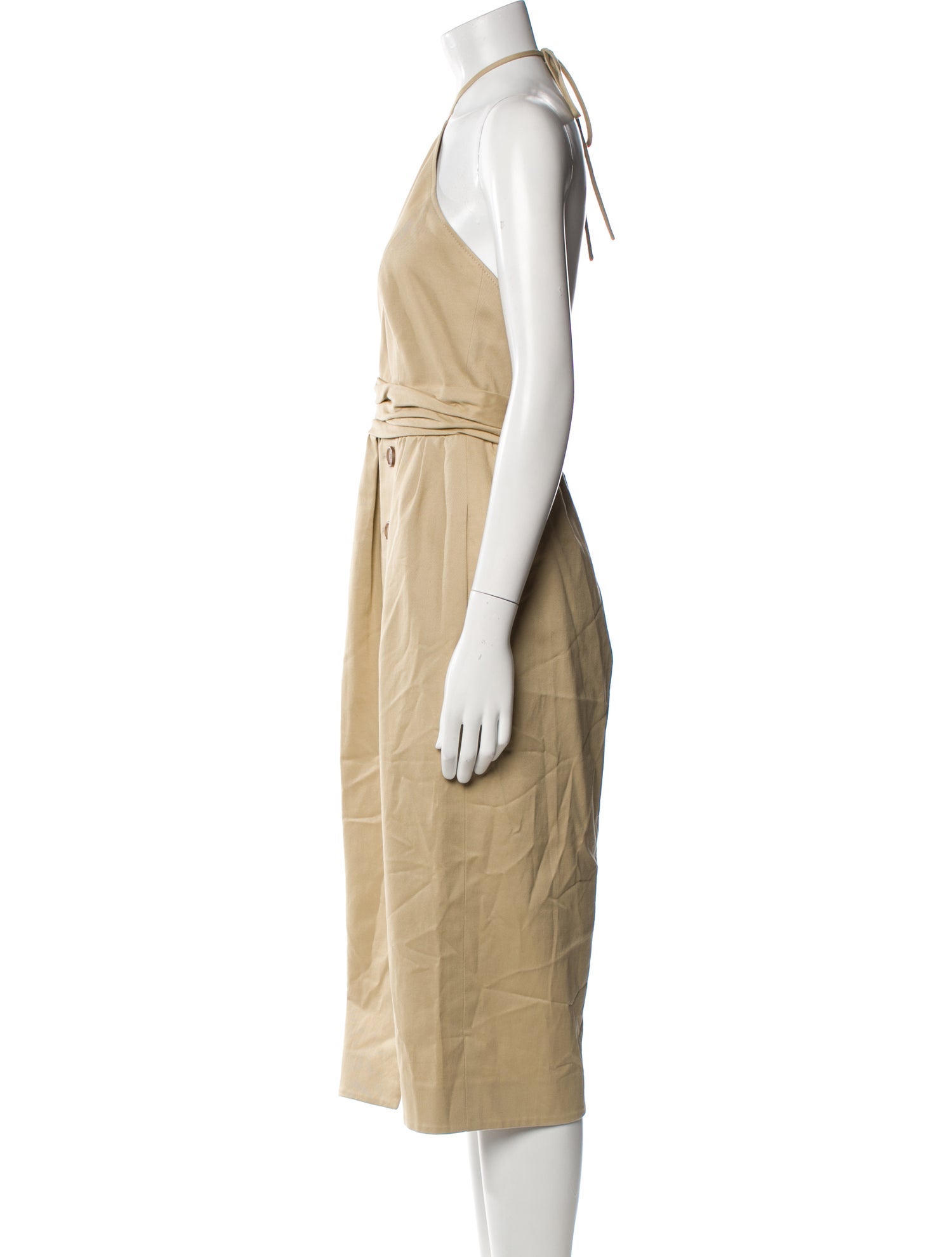Carolina Herrera Halterneck Midi Length Dress w/ Tags
