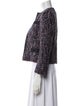 Carolina Herrera Tweed Pattern Evening Jacket
