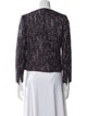 Carolina Herrera Tweed Pattern Evening Jacket