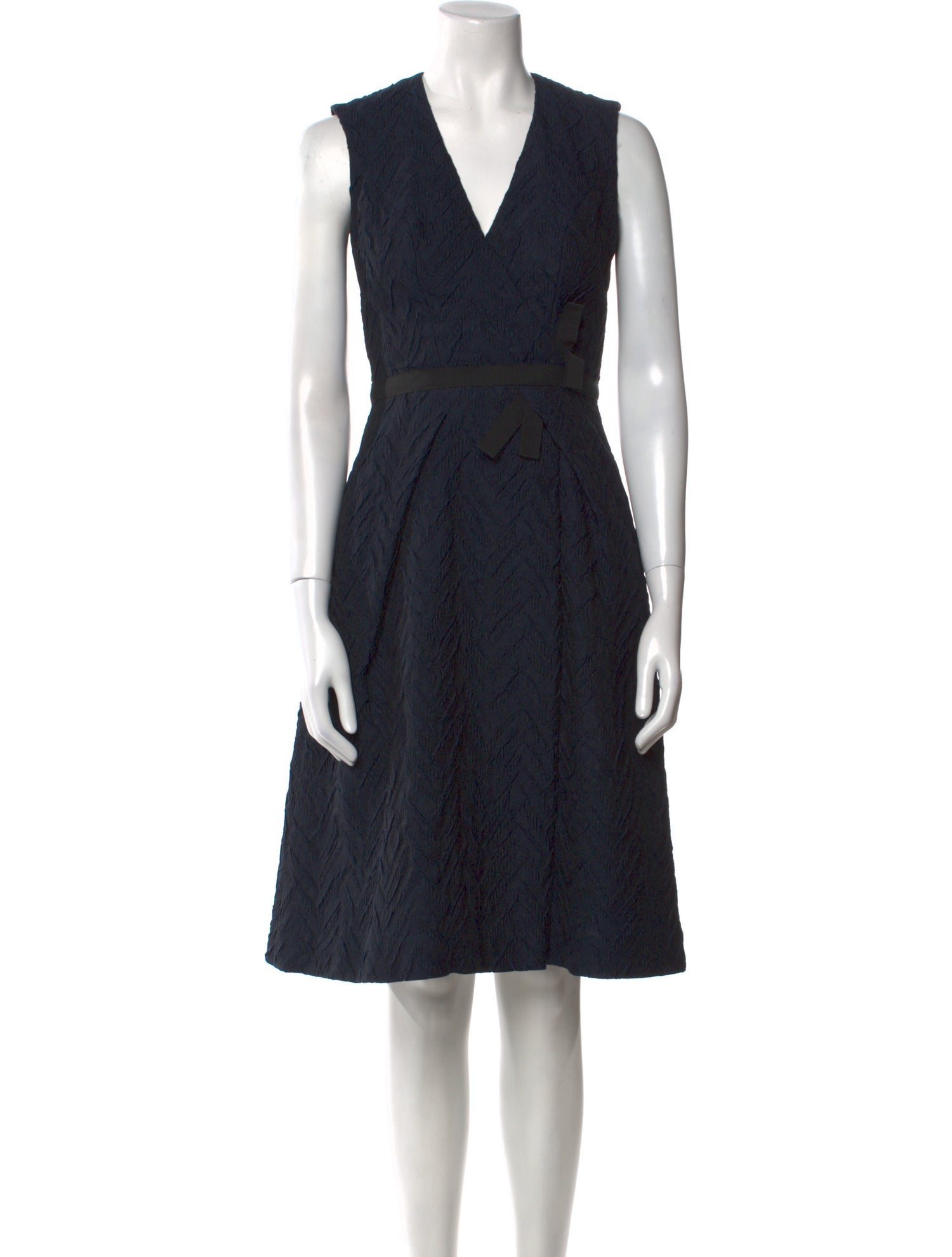 Carolina Herrera Wool Knee-Length Dress