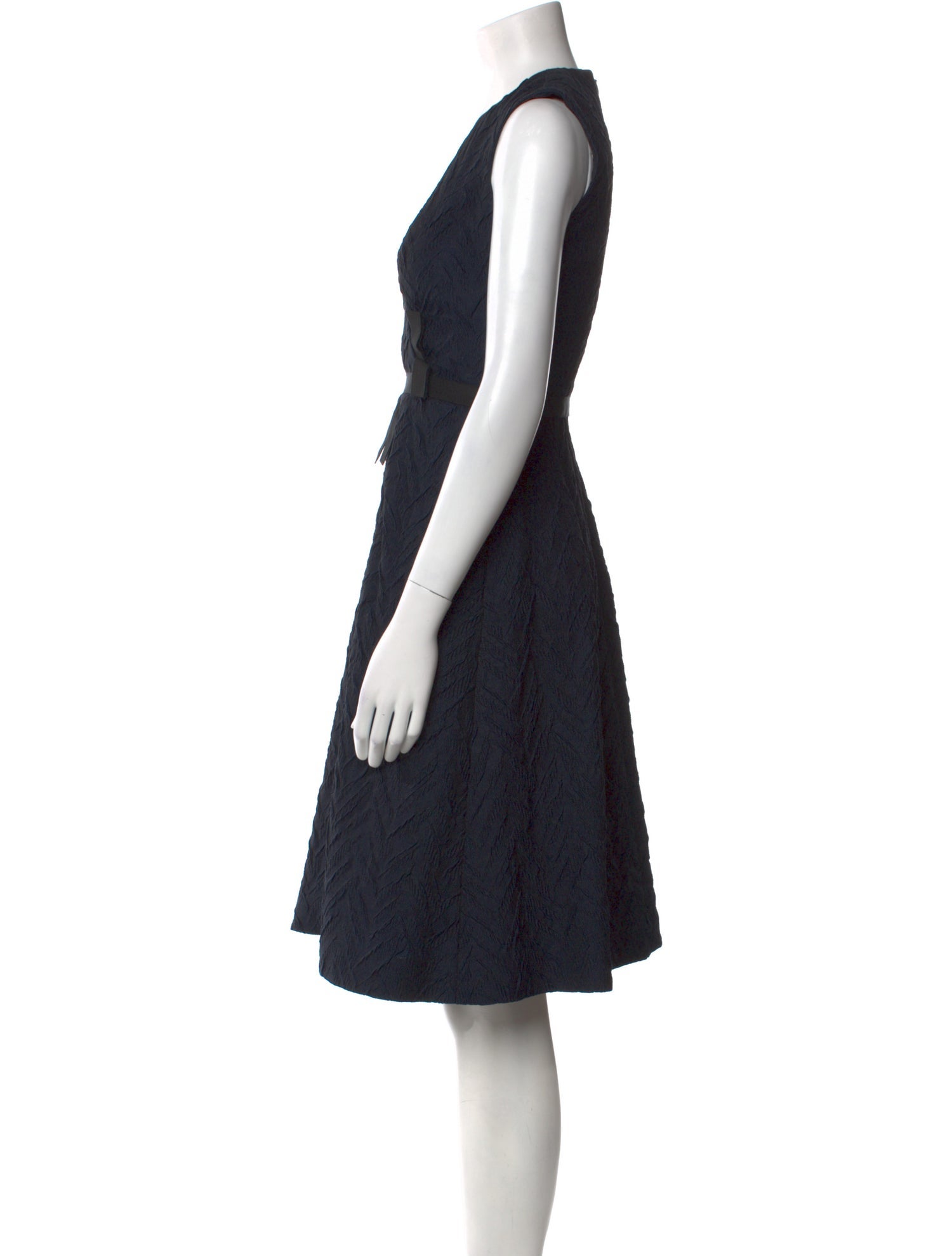 Carolina Herrera Wool Knee-Length Dress