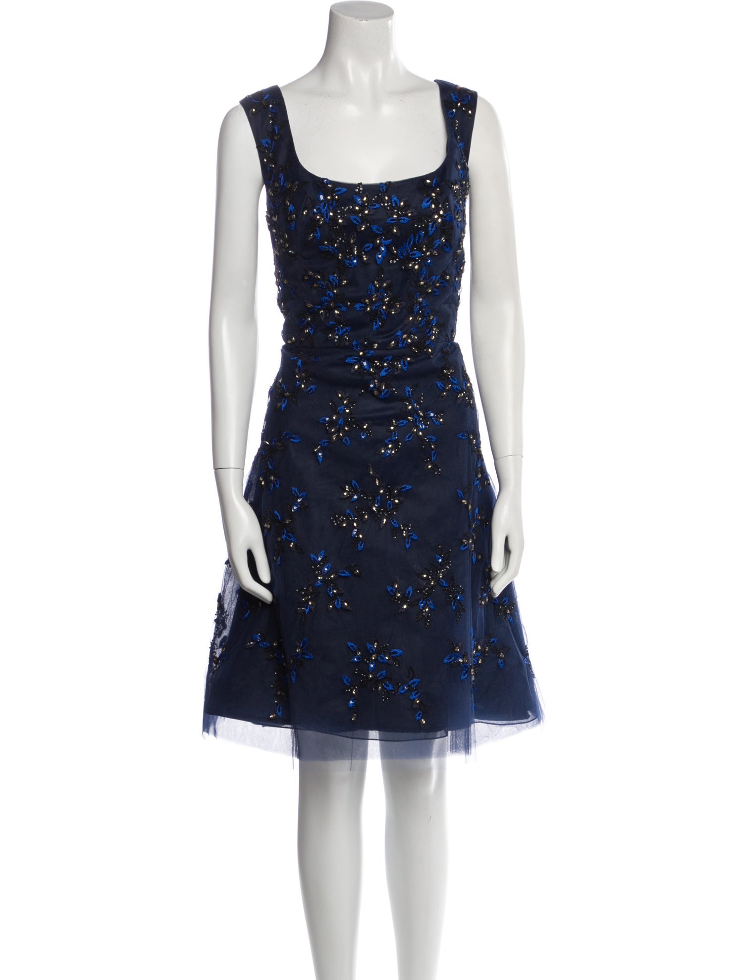 Carolina Herrera Nylon Knee-Length Dress