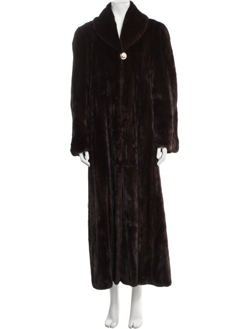 Carolina Herrera Mink Fur Coat