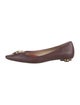 CH Carolina Herrera Leather Ballet Flats