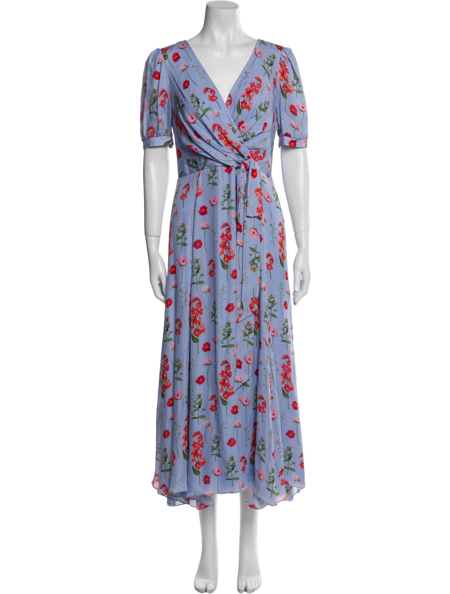 Carolina Herrera Silk Long Dress