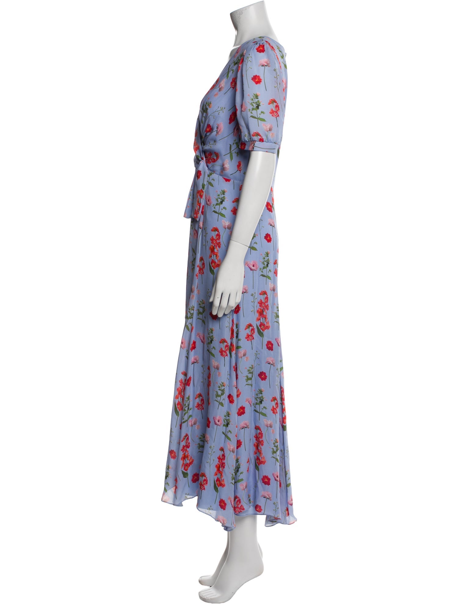 Carolina Herrera Silk Long Dress