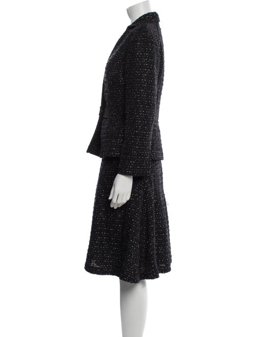 Carolina Herrera Polka Dot Print Skirt Set